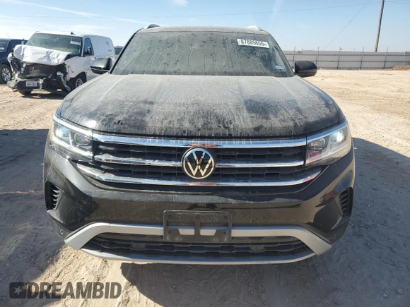 2021 Volkswagen Atlas SE z VIN 1V2JC2CA2MC208850, wystawiony jako Copart lot #87885655 z przebiegiem 29 399 mil mil oraz Szkoda całkowita • Salvage title. Historia ofert i sprzedaży dostępna na DreamBid. Obrazek 5.