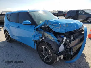 2023 Kia Soul EX with VIN KNDJ33AU8P7209969, listed as a Copart auction lot 45741605 with 19,655 mi miles and Salvage Title. Bid and sale history available at carsss.com. Image 4.