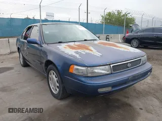 1993 Nissan Maxima z VIN JN1HJ01F0PT110609, wystawiony jako IAAI lot #42206299 z przebiegiem 161 201 mil mil oraz . Historia ofert i sprzedaży dostępna na DreamBid. Obrazek 1.