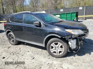 2015 Toyota RAV4 LE with VIN 2T3BFREV8FW326942, listed as a Copart auction lot 51012125 with 185,661 mi miles and Salvage Title. Bid and sale history available at carsss.com. Image 4.