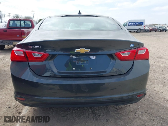 2017 Chevrolet Malibu Hybrid with VIN 1G1ZJ5SU3HF214824, listed as a IAAI auction lot 41571564 with 158,401 mi miles and . Bid and sale history available at DreamBid. Image 16.
