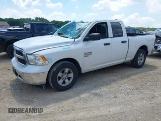 2019 Ram 1500 Tradesman with VIN 1C6RR6FG1KS704789, listed as a IAAI auction lot 42631637 with 130,486 mi miles and . Bid and sale history available at DreamBid. Image 2.