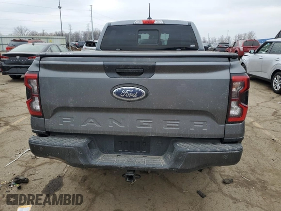 2024 Ford Ranger XLT with VIN 1FTER4HH9RLE04889, listed as a Copart auction lot 83537294 with 7,557 mi miles and Non Repairable. Bid and sale history available at carsss.com. Image 6.