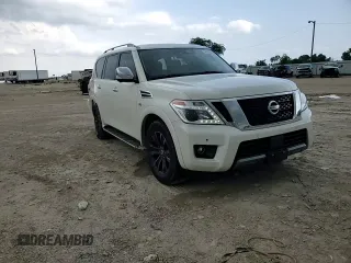 2020 Nissan Armada Platinum z VIN JN8AY2NF6L9360075, wystawiony jako Copart lot #55240645 z przebiegiem 93 505 mil mil oraz Szkoda całkowita • Salvage title. Historia ofert i sprzedaży dostępna na DreamBid. Obrazek 14.