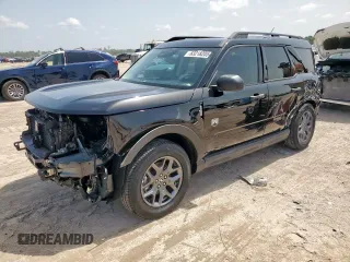 2025 Ford Bronco Sport Big Bend with VIN 3FMCR9BN0SRE19593, listed as a Copart auction lot 63218205 with 302 mi miles and Salvage title. Bid and sale history available at DreamBid. Image 1.