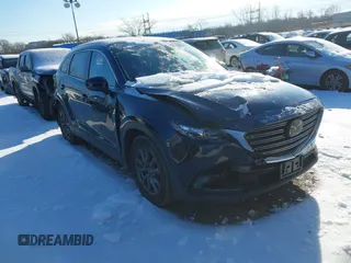 2022 Mazda CX-9 Sport with VIN JM3TCBBY3N0604529, listed as a IAAI auction lot 41482183 with 16,814 mi miles. Bid and sale history available at carsss.com. Image 1.