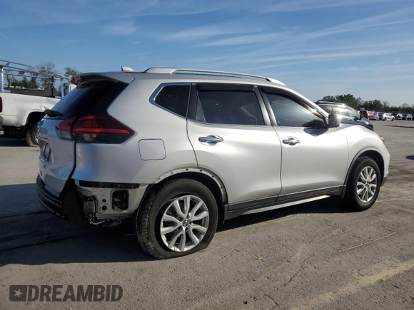 2018 Nissan Rogue SV with VIN JN8AT2MT5JW490692, listed as a Copart auction lot 47358065 with 41,215 mi miles and Salvage Title. Bid and sale history available at DreamBid. Image 3.