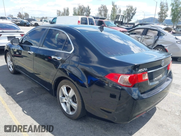 2012 Acura TSX Tech Pkg with VIN JH4CU2F69CC012142, listed as a IAAI auction lot 41932659 with 1 mi miles. Bid and sale history available at carsss.com. Image 3.