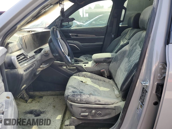 2025 Kia Telluride SX X-Line with VIN 5XYP5DGC3SG568800, listed as a Copart auction lot 57134715 with Not provided miles and Salvage title. Bid and sale history available at DreamBid. Image 7.