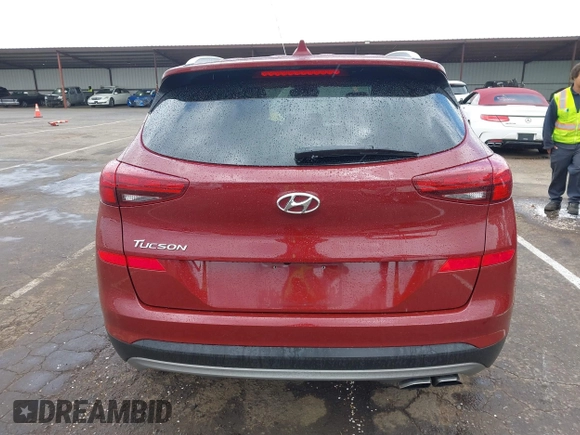 2019 Hyundai Tucson SEL with VIN KM8J33ALXKU855608, listed as a IAAI auction lot 41906199 with 52,741 mi miles. Bid and sale history available at carsss.com. Image 17.