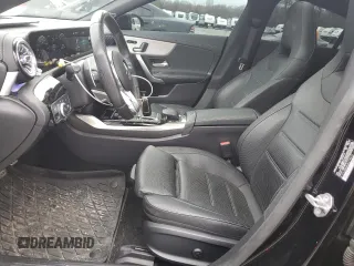 2021 Mercedes-Benz CLA with VIN W1K5J5BB6MN219915, listed as a Copart auction lot 46460125 with 45,053 mi miles and Salvage Title. Bid and sale history available at carsss.com. Image 7.
