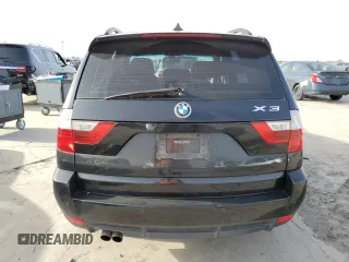 2010 BMW X3 xDrive30i with VIN WBXPC9C41AWJ38091, listed as a Copart auction lot 48429105 with 119,476 mi miles and Salvage Title. Bid and sale history available at carsss.com. Image 6.