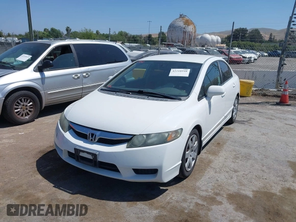 2010 Honda Civic LX with VIN 2HGFA1F50AH530242, listed as a IAAI auction lot 42218948 with 222,841 mi miles and . Bid and sale history available at DreamBid. Image 6.