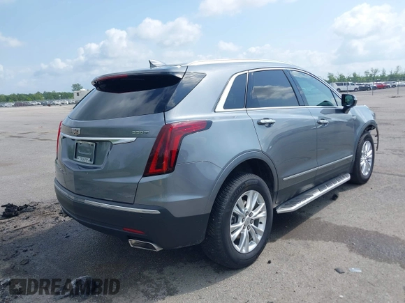2021 Cadillac XT5 FWD Luxury with VIN 1GYKNAR48MZ110599, listed as a IAAI auction lot 42100383 with 46,775 mi miles and . Bid and sale history available at DreamBid. Image 4.