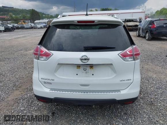 2016 Nissan Rogue SV z VIN KNMAT2MVXGP631725, wystawiony jako IAAI lot #42167551 z przebiegiem 133 982 mil mil oraz . Historia ofert i sprzedaży dostępna na DreamBid. Obrazek 16.