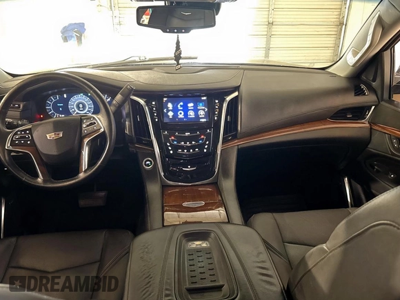 2016 Cadillac Escalade ESV Premium Collection with VIN 1GYS4JKJ3GR274575, listed as a Copart auction lot 60325075 with 120,577 mi miles and Salvage title. Bid and sale history available at DreamBid. Image 9.