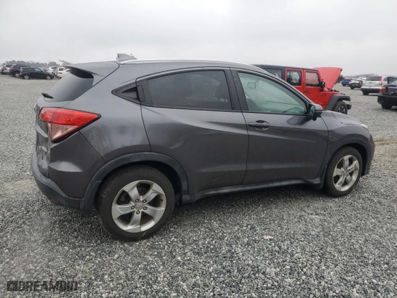 2016 Honda HR-V EX-L w/Navi with VIN 3CZRU5H7XGM742675, listed as a Copart auction lot 46062225 with 149,163 mi miles and Salvage Title. Bid and sale history available at carsss.com. Image 3.