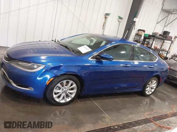 2015 Chrysler 200 C with VIN 1C3CCCCB7FN544899, listed as a IAAI auction lot 41896057 with 163,115 mi miles and . Bid and sale history available at carsss.com. Image 14.