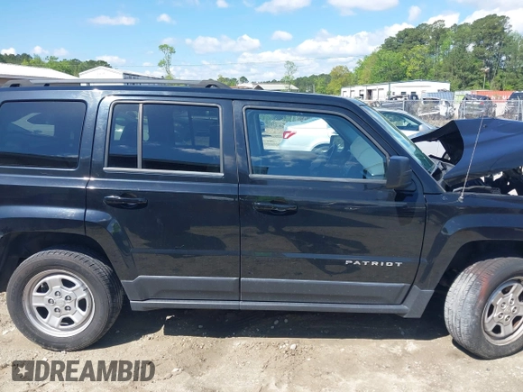 2016 Jeep Patriot Sport with VIN 1C4NJPBA5GD670258, listed as a IAAI auction lot 41979791 with 129,284 mi miles and . Bid and sale history available at carsss.com. Image 13.