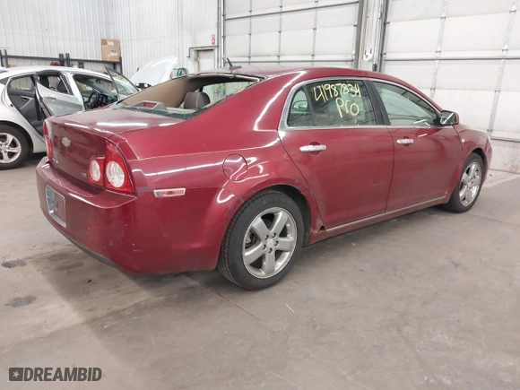 2008 Chevrolet Malibu LTZ with VIN 1G1ZK57B68F291983, listed as a IAAI auction lot 41987834 with 153,640 mi miles. Bid and sale history available at carsss.com. Image 4.