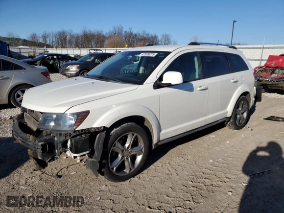2017 Dodge Journey Crossroad Plus z VIN 3C4PDDGG4HT543296, wystawiony jako Copart lot #42089075 z przebiegiem 125 793 mil mil oraz Szkoda całkowita • Salvage title. Historia ofert i sprzedaży dostępna na DreamBid. Obrazek 1.