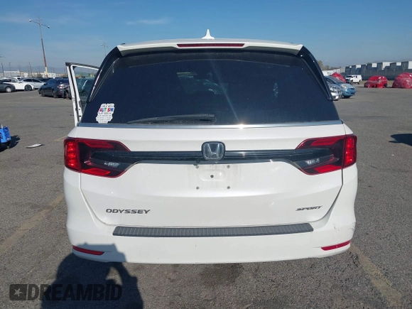 2023 Honda Odyssey Sport z VIN 5FNRL6H77PB011088, wystawiony jako IAAI lot #41883596 z przebiegiem 80 528 mil mil oraz . Historia ofert i sprzedaży dostępna na DreamBid. Obrazek 17.