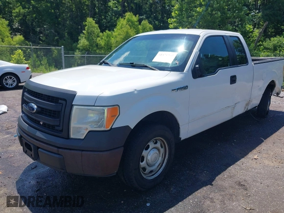 2013 Ford F-150 XL with VIN 1FTEX1CM8DFB15826, listed as a IAAI auction lot 42471324 with 354,738 mi miles and . Bid and sale history available at DreamBid. Image 2.