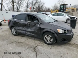 2014 Chevrolet Sonic LT with VIN 1G1JC5SH2E4242891, listed as a Copart auction lot 44350635 with 160,640 mi miles and Salvage Title. Bid and sale history available at DreamBid. Image 4.