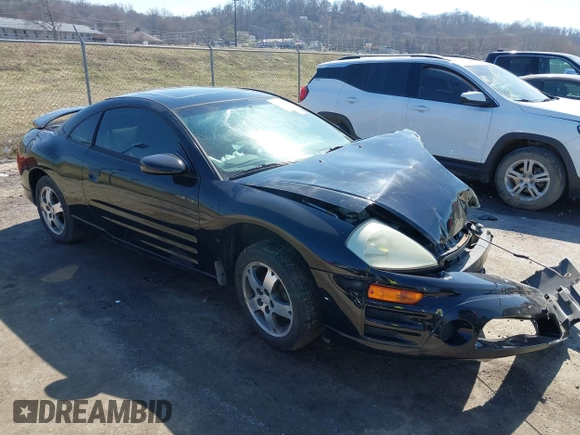 2003 Mitsubishi Eclipse GS with VIN 4A3AC44G33E140025, listed as a IAAI auction lot 41771913 with Not Provided miles and . Bid and sale history available at carsss.com. Image 1.