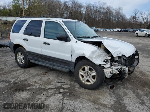 2005 Ford Escape XLT with VIN 1FMYU93Z95KB77112, listed as a Copart auction lot 53038615 with 190,165 mi miles and Salvage Title. Bid and sale history available at carsss.com. Image 4.