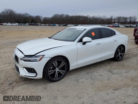 2022 Volvo S60 Plus Dark Theme with VIN 7JRL12TL8NG172207, listed as a Copart auction lot 89245285 with 59,228 mi miles and Salvage Title. Bid and sale history available at carsss.com. Image 1.