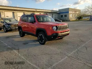 2016 Jeep Renegade Trailhawk with VIN ZACCJBCT9GPC70330, listed as a Copart auction lot 52934805 with 125,113 mi miles and Salvage title. Bid and sale history available at DreamBid. Image 12.
