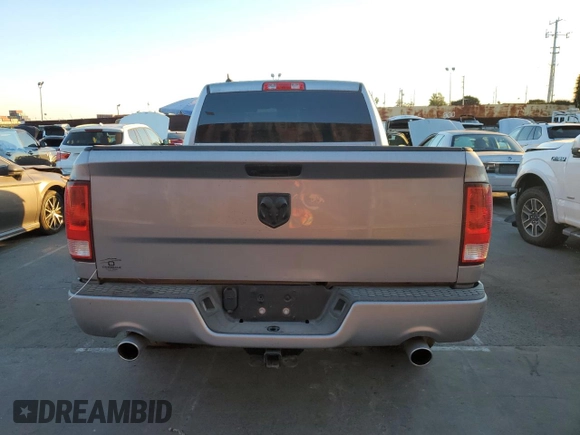 2021 Ram 1500 Classic Tradesman with VIN 1C6RR6FT6MS533893, listed as a Copart auction lot 88131035 with 32,217 mi miles and Salvage Title. Bid and sale history available at carsss.com. Image 6.