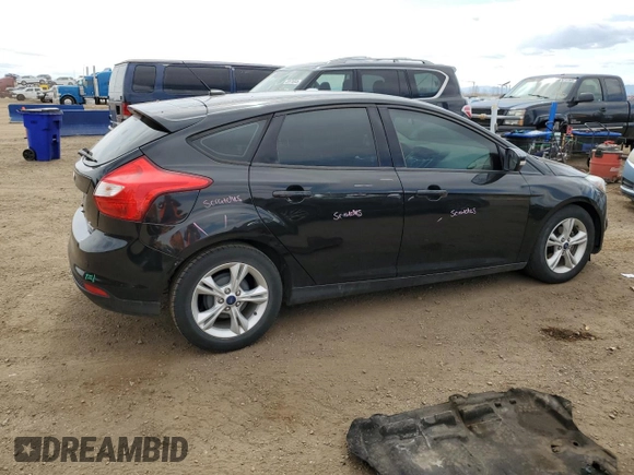 2014 Ford Focus SE with VIN 1FADP3K26EL452687, listed as a Copart auction lot 51339135 with 34,364 mi miles and Salvage Title. Bid and sale history available at carsss.com. Image 3.