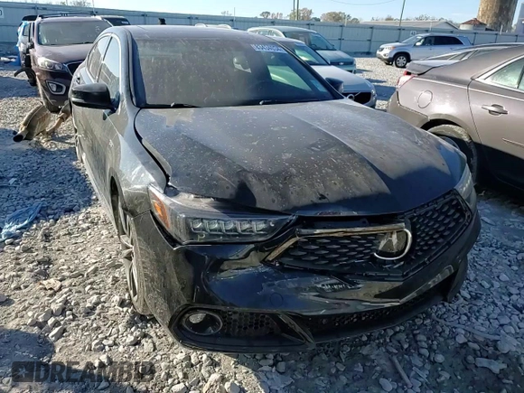 2019 Acura TLX w/A-Spec Pkg with VIN 19UUB1F66KA002766, listed as a Copart auction lot 83434034 with 61,626 mi miles and Salvage Title. Bid and sale history available at carsss.com. Image 11.