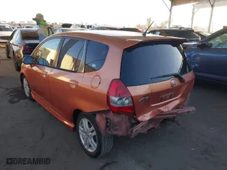 2007 Honda Fit Sport with VIN JHMGD38607S011509, listed as a IAAI auction lot 41663919 with 240,175 mi miles. Bid and sale history available at carsss.com. Image 3.