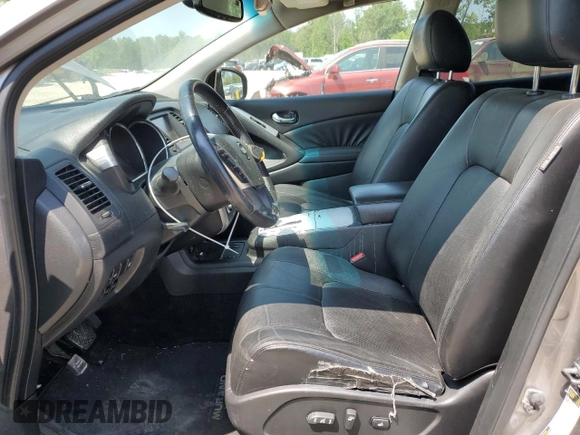 2009 Nissan Murano LE with VIN JN8AZ18W29W120860, listed as a Copart auction lot 62857124 with 199,955 mi miles and Non Repairable. Bid and sale history available at carsss.com. Image 7.