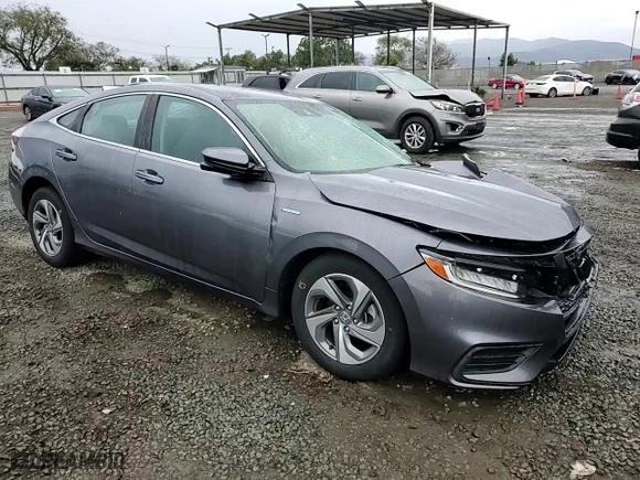 2020 Honda Insight EX with VIN 19XZE4F5XLE002403, listed as a Copart auction lot 48675085 with 23,057 mi miles and Salvage Title. Bid and sale history available at carsss.com. Image 11.