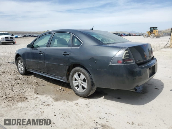 2012 Chevrolet Impala LS Fleet with VIN 2G1WF5E35C1331263, listed as a Copart auction lot 52757275 with 138,332 mi miles and Clean Title. Bid and sale history available at DreamBid. Image 2.