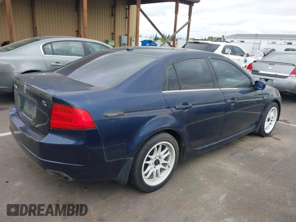 2004 Acura TL with VIN 19UUA66264A027098, listed as a IAAI auction lot 42141466 with 229,406 mi miles. Bid and sale history available at carsss.com. Image 4.