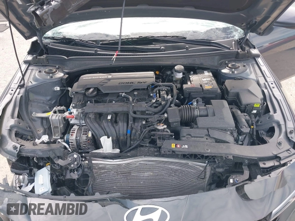 2024 Hyundai Elantra SEL with VIN KMHLS4DG8RU841099, listed as a IAAI auction lot 42120195 with 9,899 mi miles and . Bid and sale history available at DreamBid. Image 10.