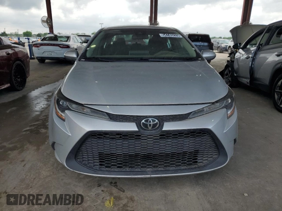 2020 Toyota Corolla LE with VIN 5YFEPRAE9LP074298, listed as a Copart auction lot 54745225 with 81,612 mi miles and Clean Title. Bid and sale history available at DreamBid. Image 5.