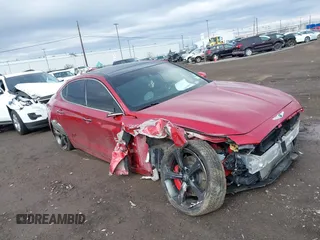2019 Genesis G70 Advanced with VIN KMTG34LE7KU017931, listed as a IAAI auction lot 41863853 with 34,214 mi miles and . Bid and sale history available at DreamBid. Image 1.