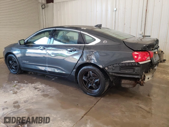 2015 Chevrolet Impala LS with VIN 2G11X5SLXF9164934, listed as a Copart auction lot 47576725 with 156,758 mi miles and Non Repairable. Bid and sale history available at DreamBid. Image 2.