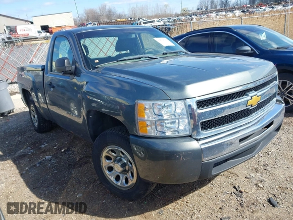 2011 Chevrolet Silverado 1500 Work Truck with VIN 1GCNCPEX1BZ187338, listed as a IAAI auction lot 41954690 with 132,949 mi miles and . Bid and sale history available at DreamBid. Image 1.
