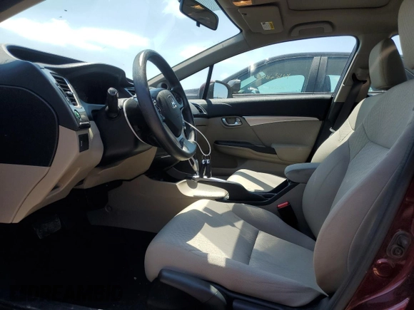 2014 Honda Civic Sedan EX with VIN 19XFB2F87EE027143, listed as a Copart auction lot 57973734 with 135,664 mi miles and Salvage Title. Bid and sale history available at carsss.com. Image 7.