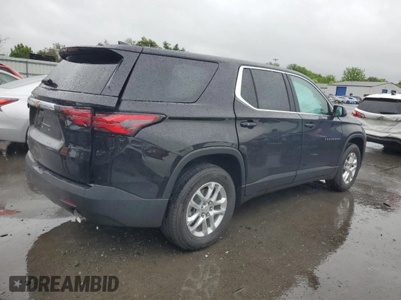 2024 Chevrolet Traverse LS with VIN 1GNESTKWXRJ139814, listed as a Copart auction lot 58866285 with 19,985 mi miles and Salvage title. Bid and sale history available at DreamBid. Image 3.