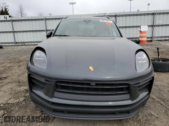 2022 Porsche Macan with VIN WP1AA2A54NLB10898, listed as a Copart auction lot 46875015 with Not Provided miles and Salvage Title. Bid and sale history available at DreamBid. Image 5.