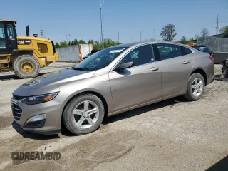 2023 Chevrolet Malibu LS with VIN 1G1ZB5ST6PF119158, listed as a Copart auction lot 53843065 with 23,105 mi miles and Salvage Title. Bid and sale history available at carsss.com. Image 1.