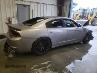 2017 Dodge Charger SXT with VIN 2C3CDXHG6HH578983, listed as a Copart auction lot 45036365 with 133,942 mi miles and Salvage Title. Bid and sale history available at carsss.com. Image 3.
